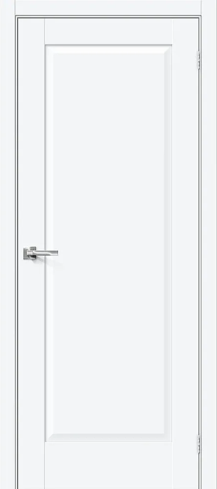 Фото Межкомнатная дверь Прима-10 White Silkwood BR5951